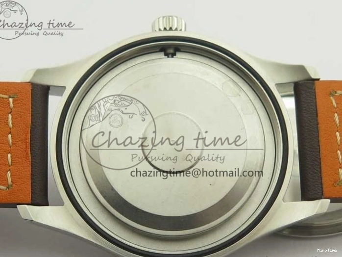 MIROTIME 0310 Practical MARK XVIII ANTOINE DE SAINT EXUPÉRY IW327003 SS MKS 1:1 Best Edition on Brown Leather MIYOTA 7193